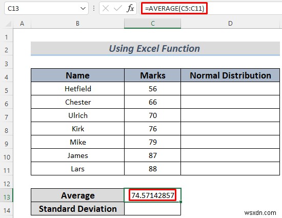 วิธีการแปลงข้อมูลเป็นการแจกแจงแบบปกติใน Excel (2 วิธีง่ายๆ)