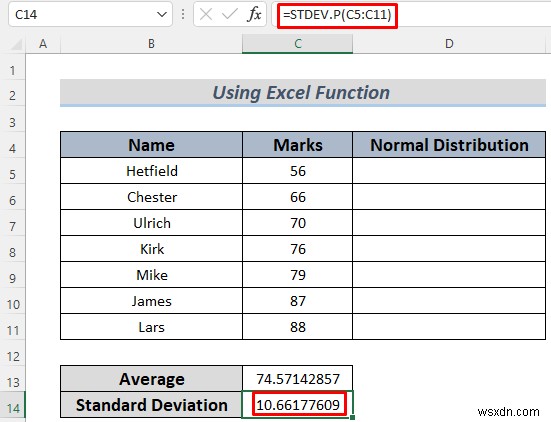 วิธีการแปลงข้อมูลเป็นการแจกแจงแบบปกติใน Excel (2 วิธีง่ายๆ)