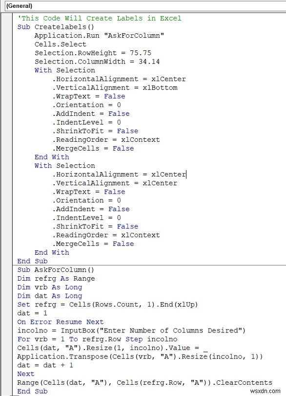 วิธีสร้างป้ายกำกับโดยไม่ใช้ Word ใน Excel (คำแนะนำทีละขั้นตอน)