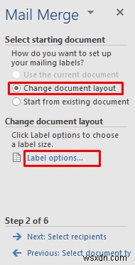 วิธีการส่งป้ายกำกับจดหมายเวียนจาก Excel ไปยัง Word (ด้วยขั้นตอนง่ายๆ)