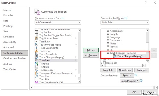 [แก้ไข]:ติดตามการเปลี่ยนแปลงที่ไม่แสดงใน Excel (ด้วยการแก้ไขอย่างง่าย)