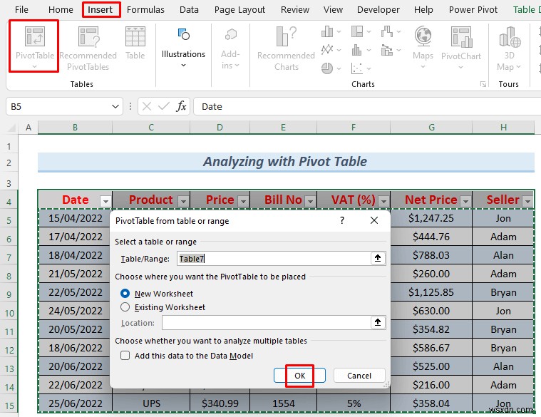 วิธีวิเคราะห์ชุดข้อมูลขนาดใหญ่ใน Excel (6 วิธีที่มีประสิทธิภาพ)