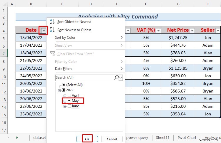 วิธีวิเคราะห์ชุดข้อมูลขนาดใหญ่ใน Excel (6 วิธีที่มีประสิทธิภาพ)