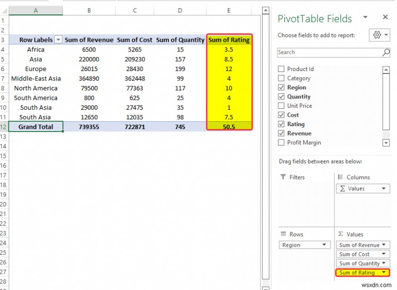 วิธีวิเคราะห์ข้อมูลใน Excel โดยใช้ Pivot Tables (9 ตัวอย่างที่เหมาะสม)