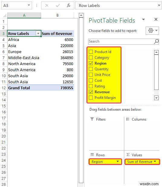 วิธีวิเคราะห์ข้อมูลใน Excel โดยใช้ Pivot Tables (9 ตัวอย่างที่เหมาะสม)