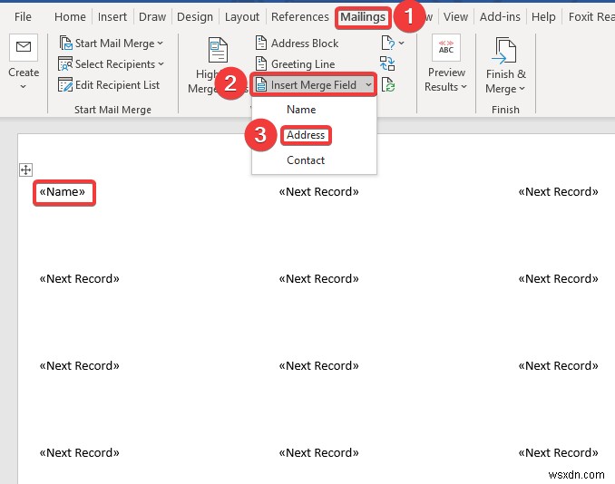 วิธีพิมพ์ป้ายชื่อ Avery 5160 จาก Excel (พร้อมขั้นตอนโดยละเอียด)