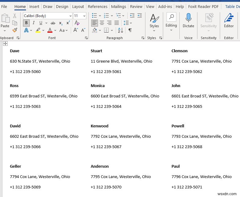 วิธีพิมพ์ป้ายชื่อ Avery 5160 จาก Excel (พร้อมขั้นตอนโดยละเอียด)