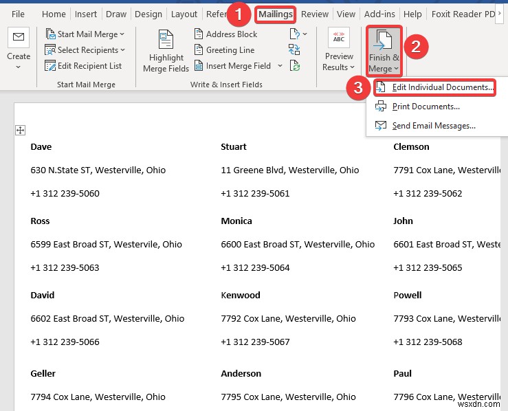 วิธีพิมพ์ป้ายชื่อ Avery 5160 จาก Excel (พร้อมขั้นตอนโดยละเอียด)