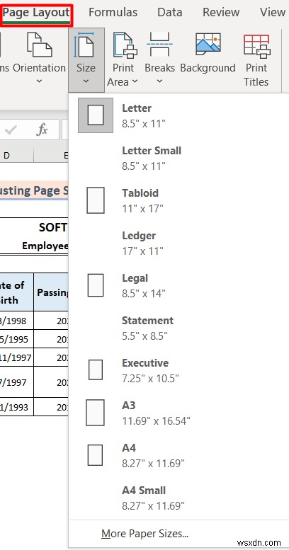 วิธีการปรับขนาดหน้าสำหรับการพิมพ์ใน Excel (6 เคล็ดลับง่ายๆ)