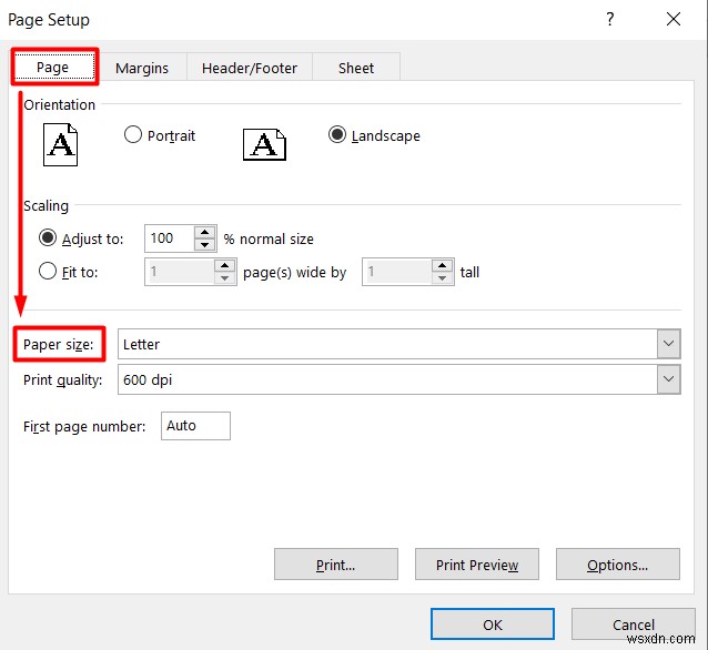 วิธีการปรับขนาดหน้าสำหรับการพิมพ์ใน Excel (6 เคล็ดลับง่ายๆ)