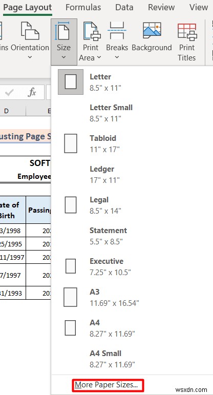 วิธีการปรับขนาดหน้าสำหรับการพิมพ์ใน Excel (6 เคล็ดลับง่ายๆ)