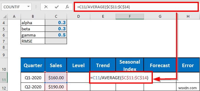 ทำ Holt-Winters Exponential Smoothing ใน Excel (ด้วยขั้นตอนง่ายๆ)