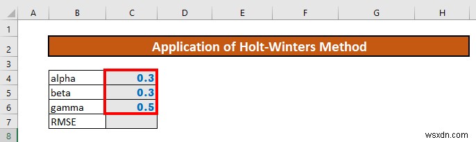 ทำ Holt-Winters Exponential Smoothing ใน Excel (ด้วยขั้นตอนง่ายๆ)