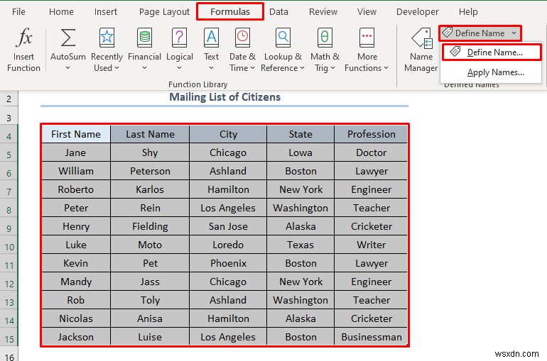 วิธีสร้างป้ายกำกับการส่งจดหมายใน Excel (ด้วยขั้นตอนง่ายๆ)