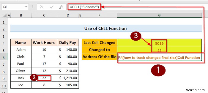 วิธีการติดตามการเปลี่ยนแปลงใน Excel (ด้วยขั้นตอนง่ายๆ)