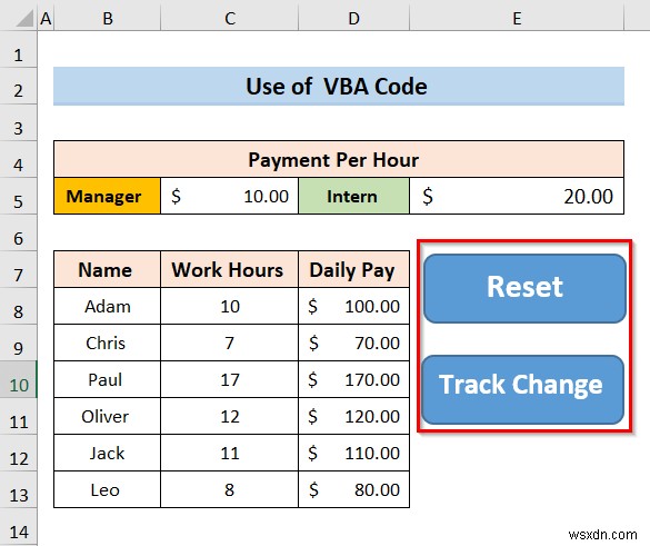 วิธีการติดตามการเปลี่ยนแปลงใน Excel (ด้วยขั้นตอนง่ายๆ)