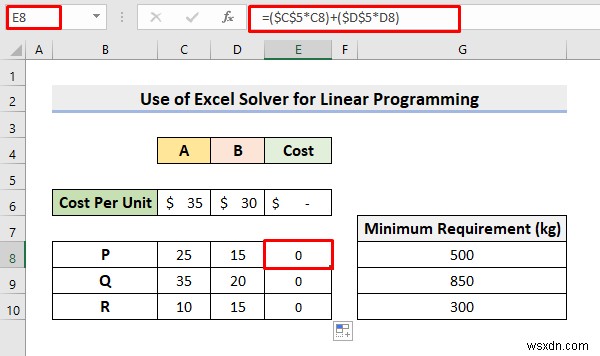 วิธีใช้ Excel Solver สำหรับการเขียนโปรแกรมเชิงเส้น (ด้วยขั้นตอนง่ายๆ)