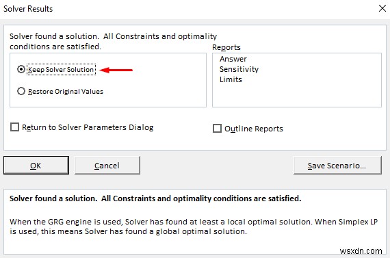 วิธีใช้ Excel Solver สำหรับการเขียนโปรแกรมเชิงเส้น (ด้วยขั้นตอนง่ายๆ)