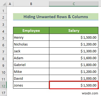 วิธีตั้งค่าจุดสิ้นสุดของสเปรดชีต Excel (3 วิธีที่มีประสิทธิภาพ)