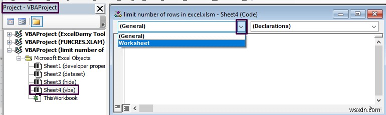 วิธีจำกัดจำนวนแถวใน Excel (วิธีที่มีประสิทธิภาพ 3 วิธี)