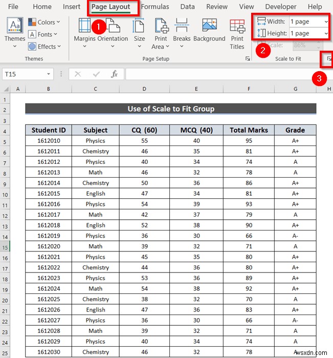 วิธีขยายสเปรดชีต Excel ให้พิมพ์เต็มหน้า (5 วิธีง่ายๆ)