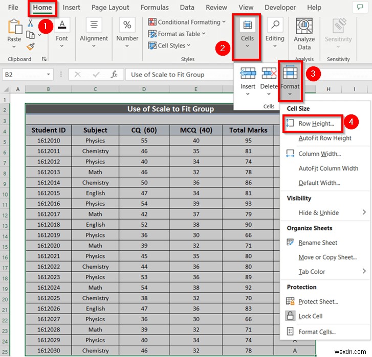 วิธีขยายสเปรดชีต Excel ให้พิมพ์เต็มหน้า (5 วิธีง่ายๆ)