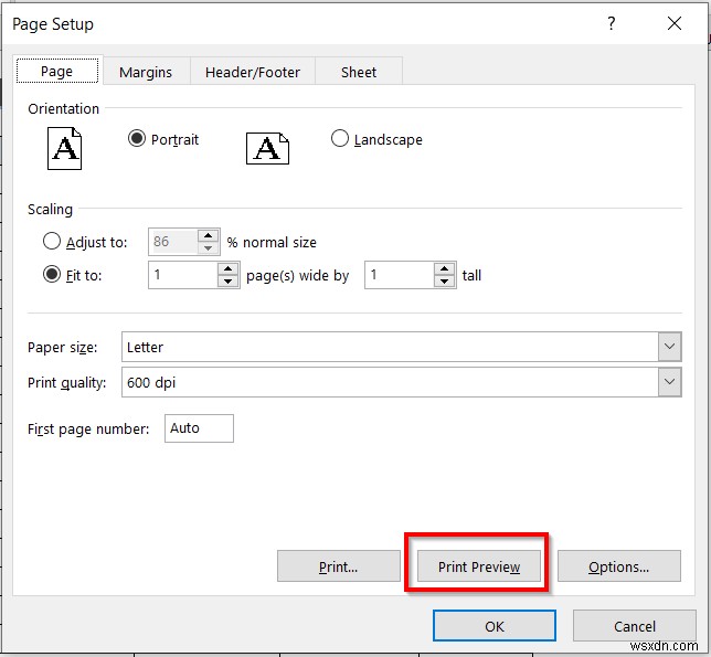 วิธีขยายสเปรดชีต Excel ให้พิมพ์เต็มหน้า (5 วิธีง่ายๆ)