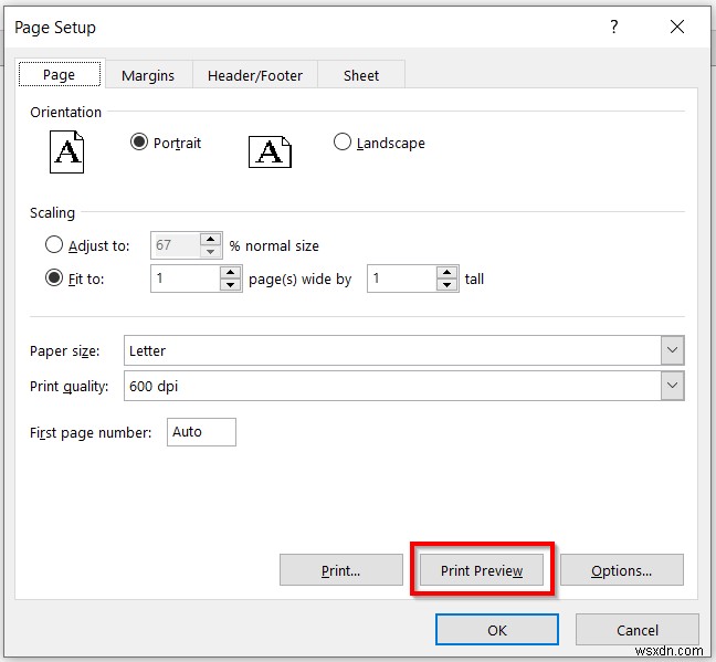 วิธีขยายสเปรดชีต Excel ให้พิมพ์เต็มหน้า (5 วิธีง่ายๆ)