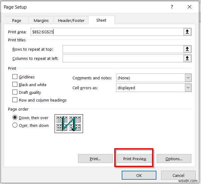 วิธีขยายสเปรดชีต Excel ให้พิมพ์เต็มหน้า (5 วิธีง่ายๆ)