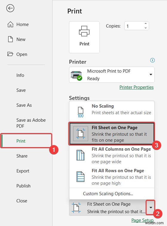 วิธีการจัดคอลัมน์ทั้งหมดในหน้าเดียวใน Excel (5 วิธีง่ายๆ)