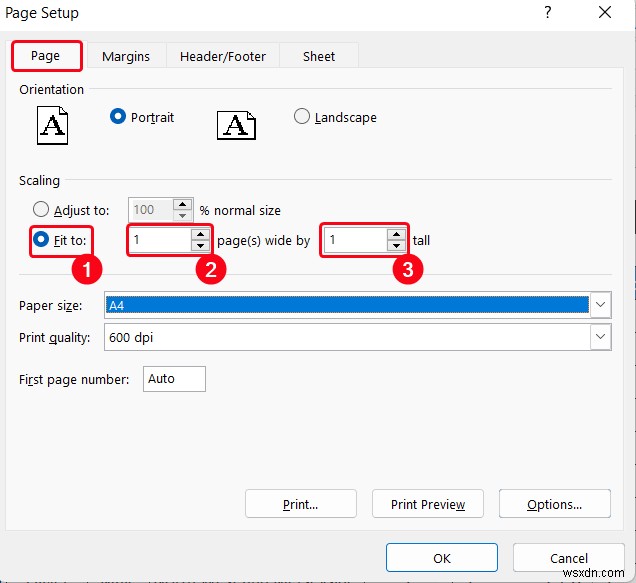 วิธีการจัดคอลัมน์ทั้งหมดในหน้าเดียวใน Excel (5 วิธีง่ายๆ)