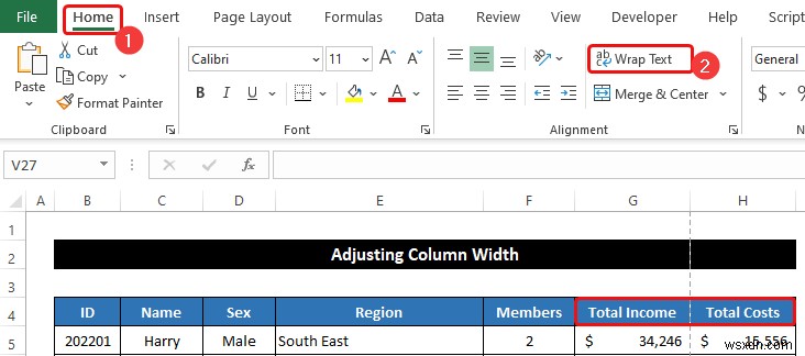 วิธีการจัดคอลัมน์ทั้งหมดในหน้าเดียวใน Excel (5 วิธีง่ายๆ)