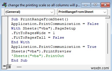 วิธีการเปลี่ยนมาตราส่วนการพิมพ์เพื่อให้คอลัมน์ทั้งหมดพิมพ์ในหน้าเดียว
