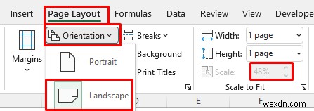 Excel Fit to Page Scale/ดูตัวอย่างมีขนาดเล็ก (โซลูชันที่เหมาะสม 5 รายการ)