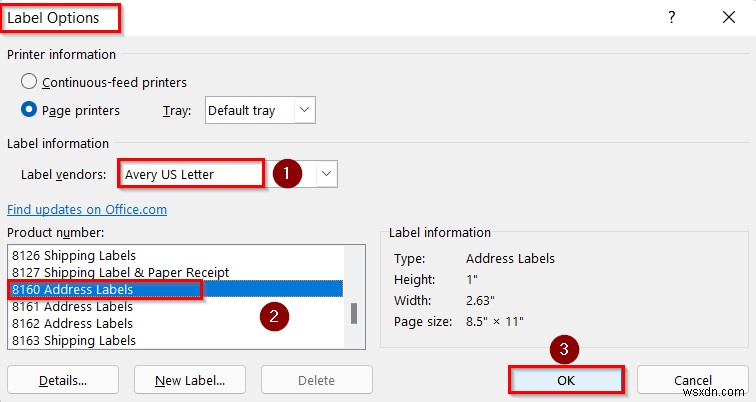 วิธีพิมพ์ป้ายชื่อ Avery 8160 จาก Excel (ด้วยขั้นตอนง่ายๆ)