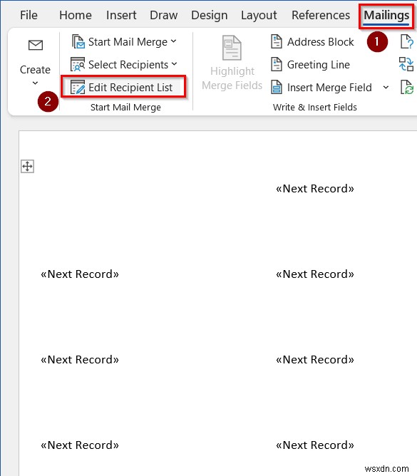 วิธีพิมพ์ป้ายชื่อ Avery 8160 จาก Excel (ด้วยขั้นตอนง่ายๆ)