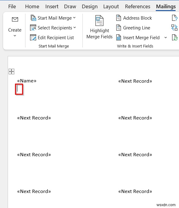 วิธีพิมพ์ป้ายชื่อ Avery 8160 จาก Excel (ด้วยขั้นตอนง่ายๆ)