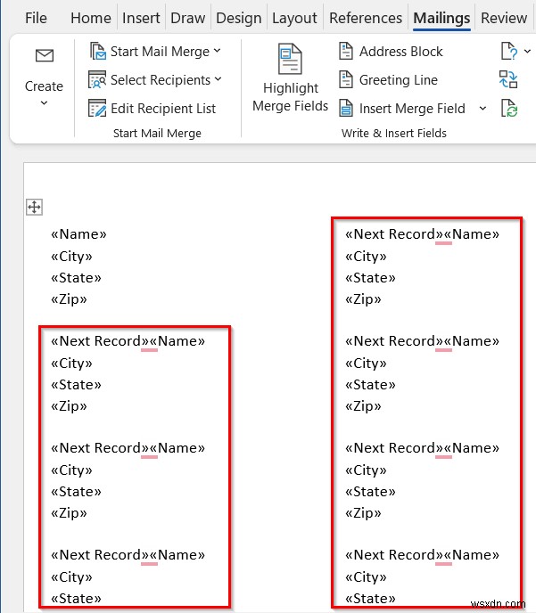 วิธีพิมพ์ป้ายชื่อ Avery 8160 จาก Excel (ด้วยขั้นตอนง่ายๆ)