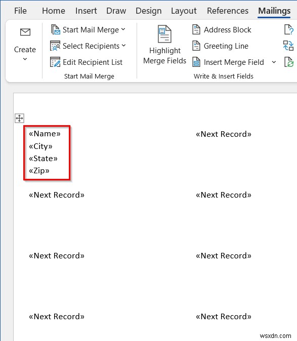 วิธีพิมพ์ป้ายชื่อ Avery 8160 จาก Excel (ด้วยขั้นตอนง่ายๆ)