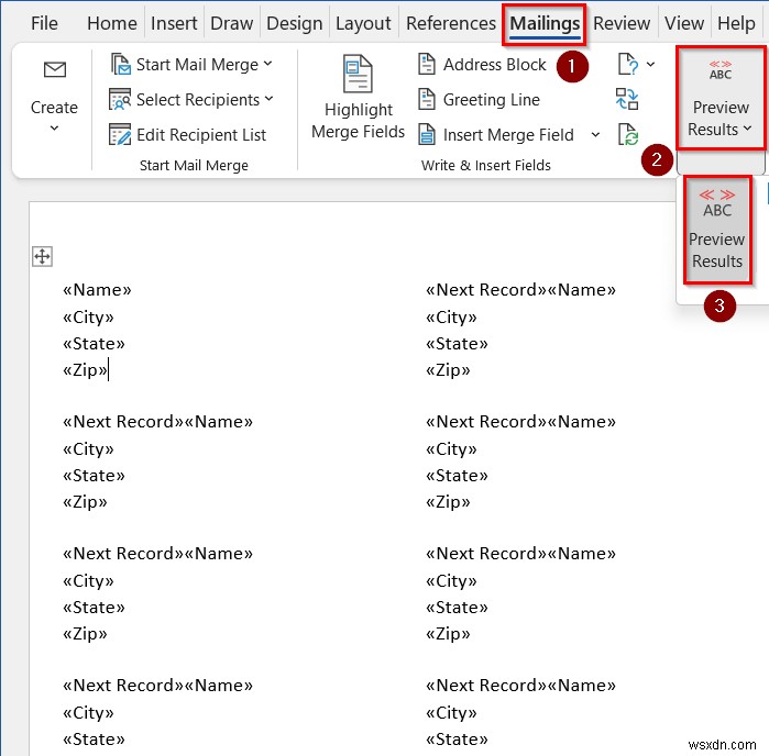 วิธีพิมพ์ป้ายชื่อ Avery 8160 จาก Excel (ด้วยขั้นตอนง่ายๆ)