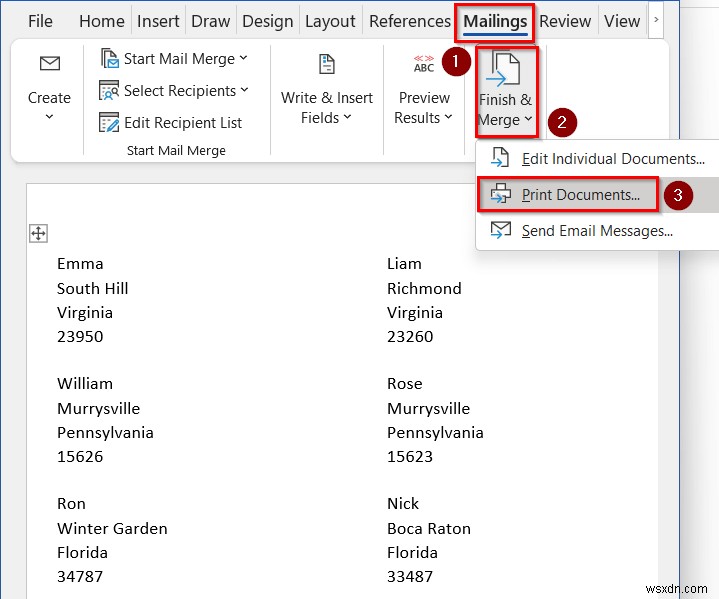 วิธีพิมพ์ป้ายชื่อ Avery 8160 จาก Excel (ด้วยขั้นตอนง่ายๆ)