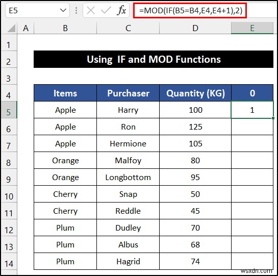 วิธีการสลับสีแถวตามกลุ่มใน Excel (6 วิธี)