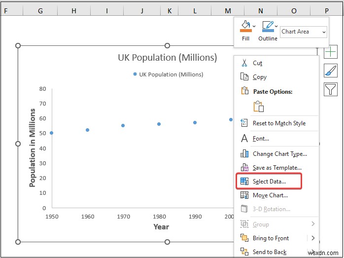 วิธีการเพิ่มตัวทำเครื่องหมายข้อมูลใน Excel (2 ตัวอย่างง่ายๆ)