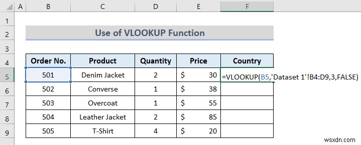 ข้อมูลการแมป Excel จากชีตอื่น (6 วิธีที่เป็นประโยชน์)