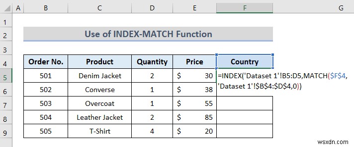 ข้อมูลการแมป Excel จากชีตอื่น (6 วิธีที่เป็นประโยชน์)