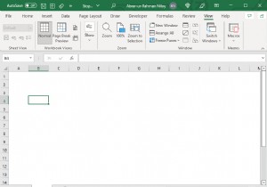 ฉันจะหยุด Excel ไม่ให้เปิดแบบเต็มหน้าจอได้อย่างไร (4 วิธี)