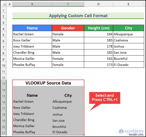 วิธีการซ่อน VLOOKUP แหล่งข้อมูลใน Excel (5 วิธีง่ายๆ)