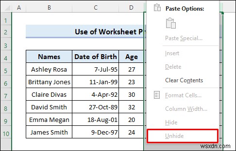 วิธีการซ่อนข้อมูลที่เป็นความลับใน Excel (5 วิธีง่ายๆ)