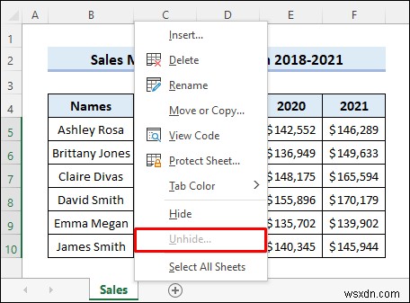 วิธีการซ่อนข้อมูลที่เป็นความลับใน Excel (5 วิธีง่ายๆ)