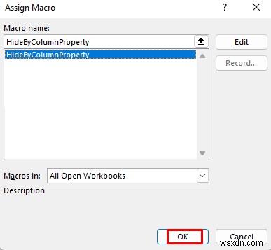 วิธีซ่อนคอลัมน์ด้วยปุ่มใน Excel (วิธีที่เหมาะสม 4 วิธี)